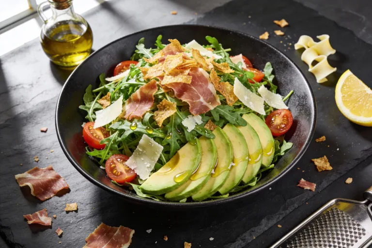 Crave-Worthy Crispy Prosciutto & Arugula Keto Salad