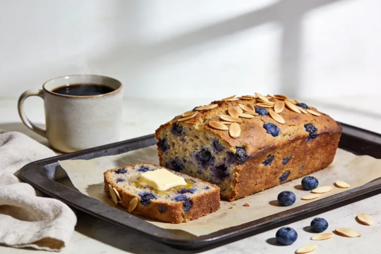 Blueberry Almond Keto Breakfast Bread That Beats Cravings
