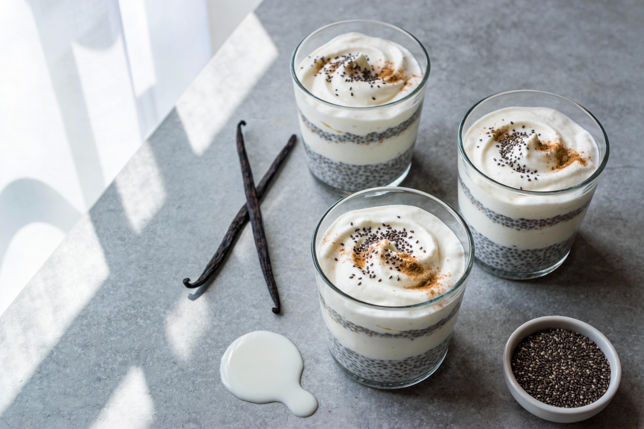 Vanilla Keto Chia Pudding Cups You’Ll Crave Daily