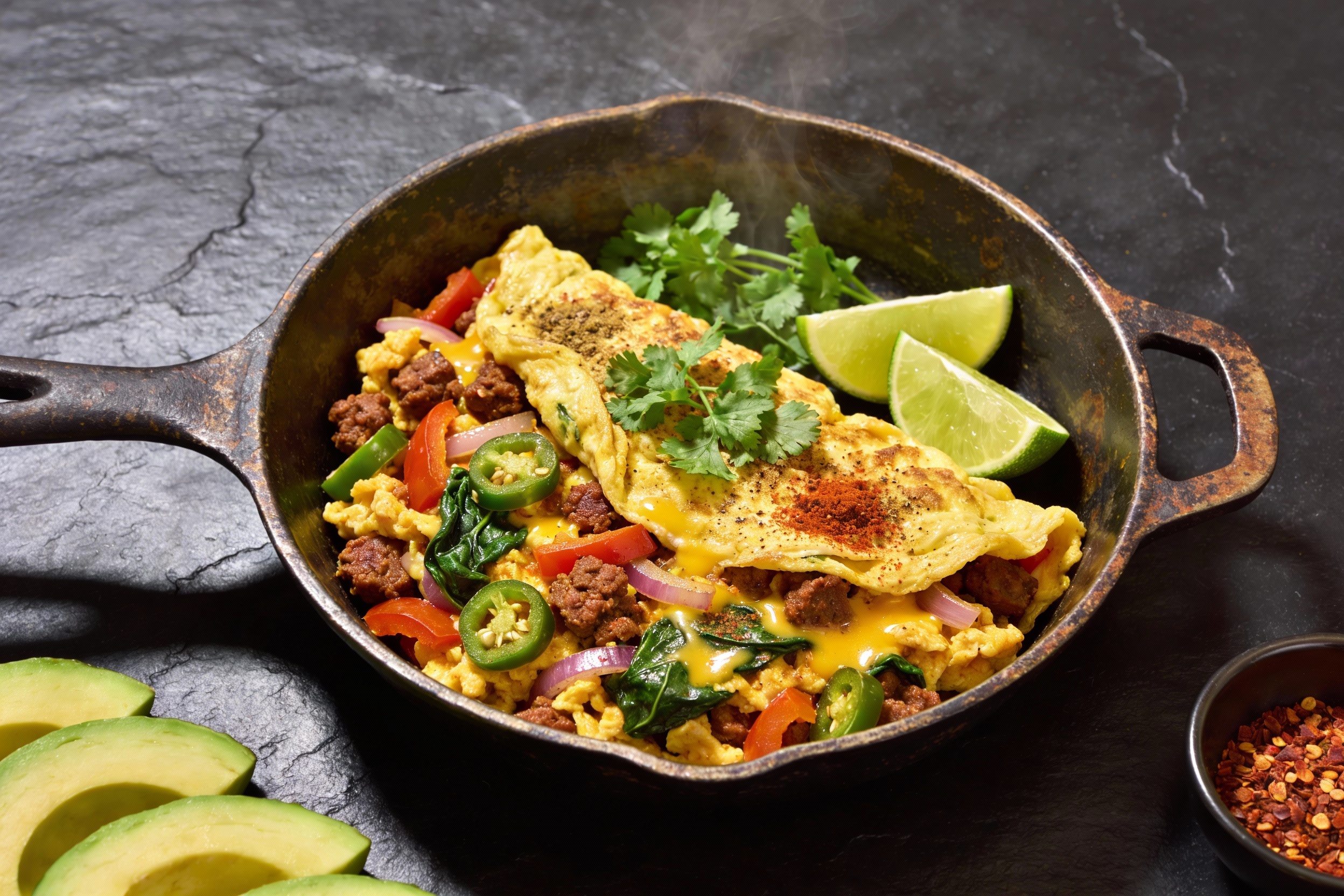 Southwest Keto Breakfast Scramble That Actually Slaps