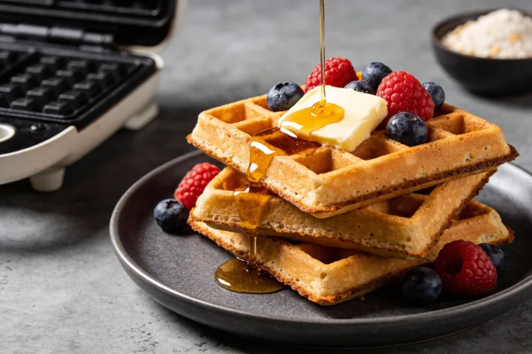 Crispy Almond Flour Keto Waffles That Hit the Spot