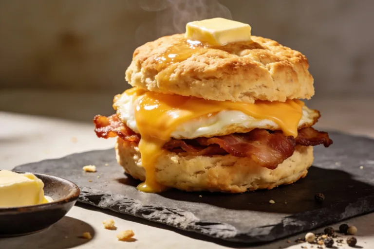 Buttery Keto Biscuit Breakfast Sandwiches That Slap