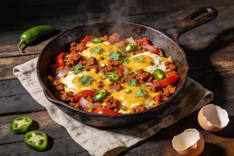 Wake Up to Spicy Chorizo Keto Morning Scramble Fire