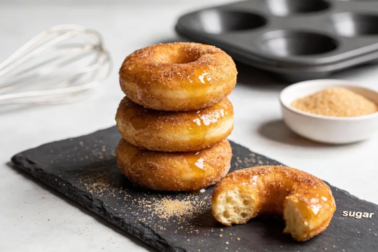 Cinnamon Sugar Keto Breakfast Donuts That Slap