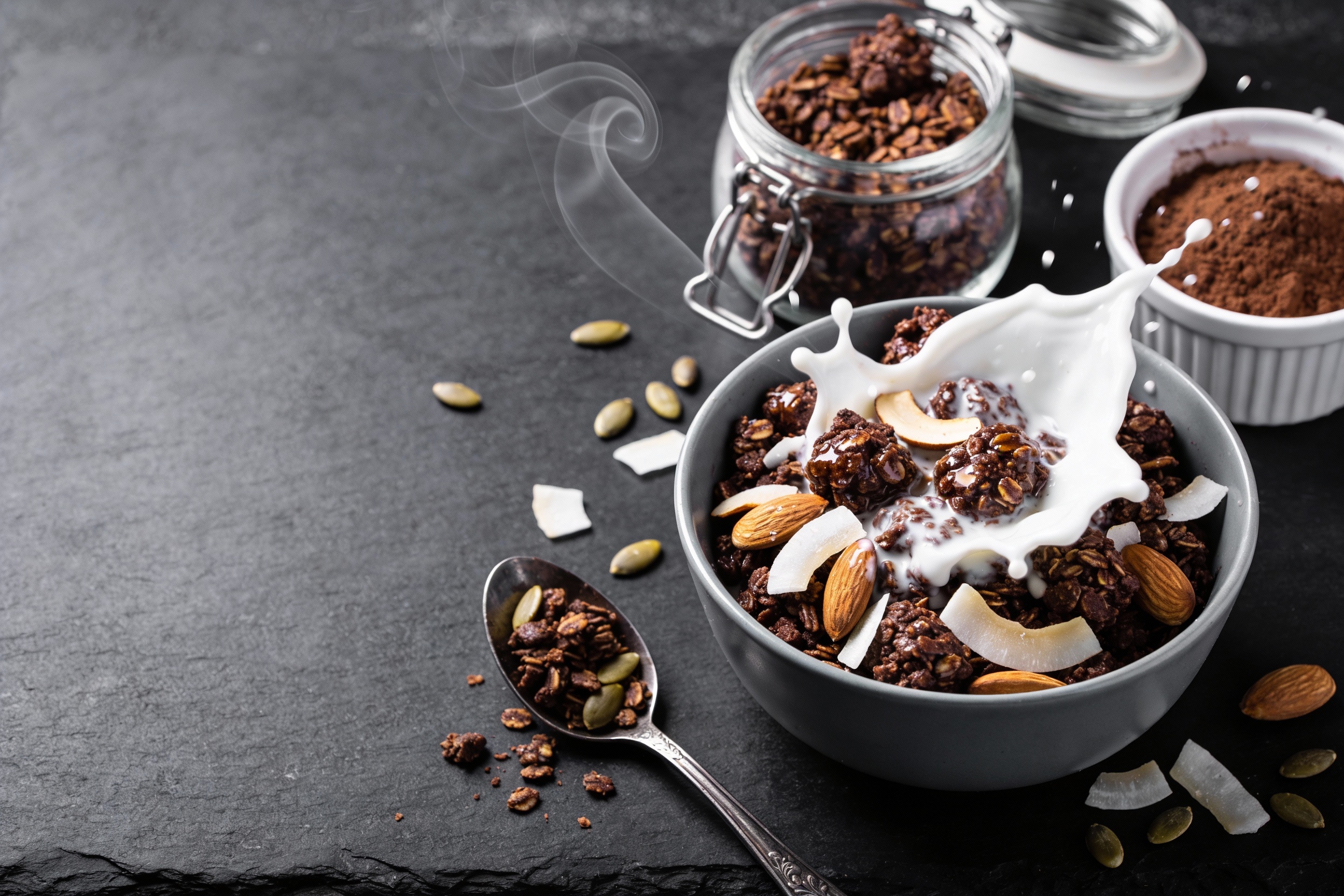 Irresistible Chocolate Almond Keto Breakfast Granola Recipe