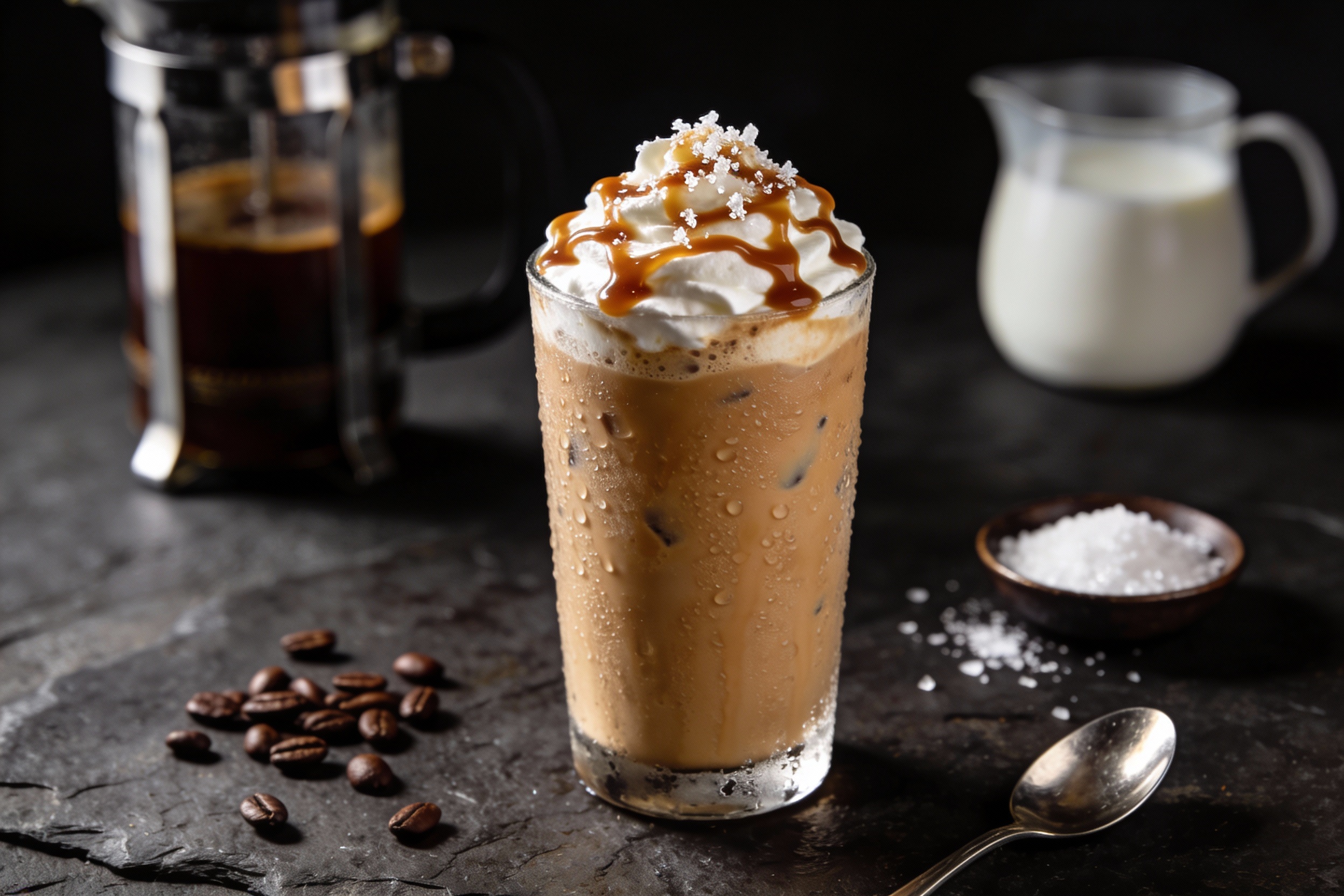 Keto Salted Caramel Coffee Shake That Tastes Like Dessert