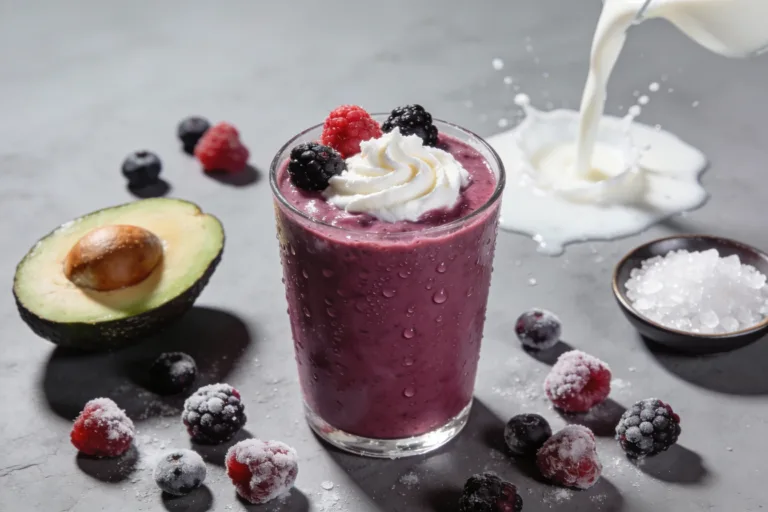 Keto Berry Blast Smoothie That Tastes Like Dessert