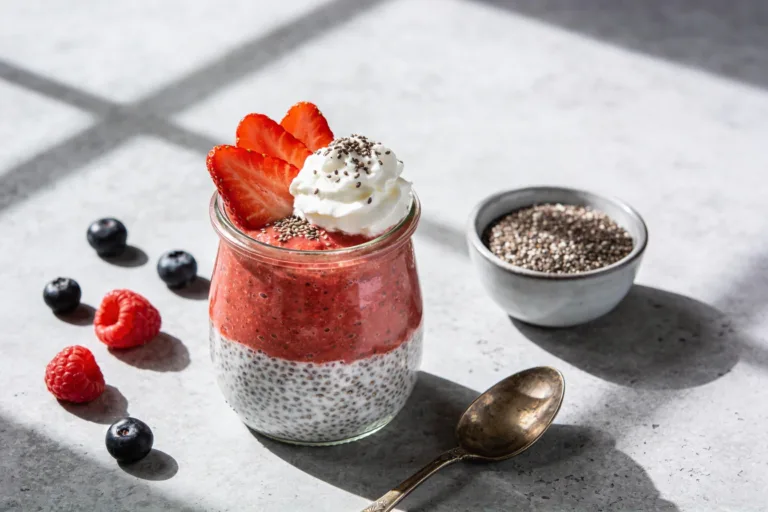 Keto Strawberry Chia Pudding That Tastes Like Dessert