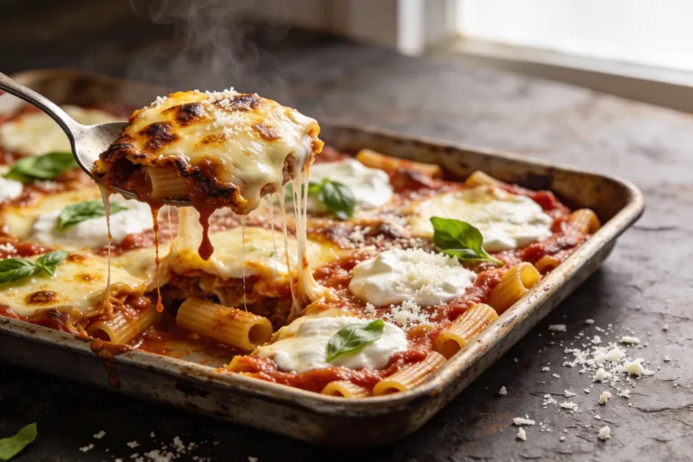 Cheesy Baked Ziti You’Ll Want to Eat From the Pan