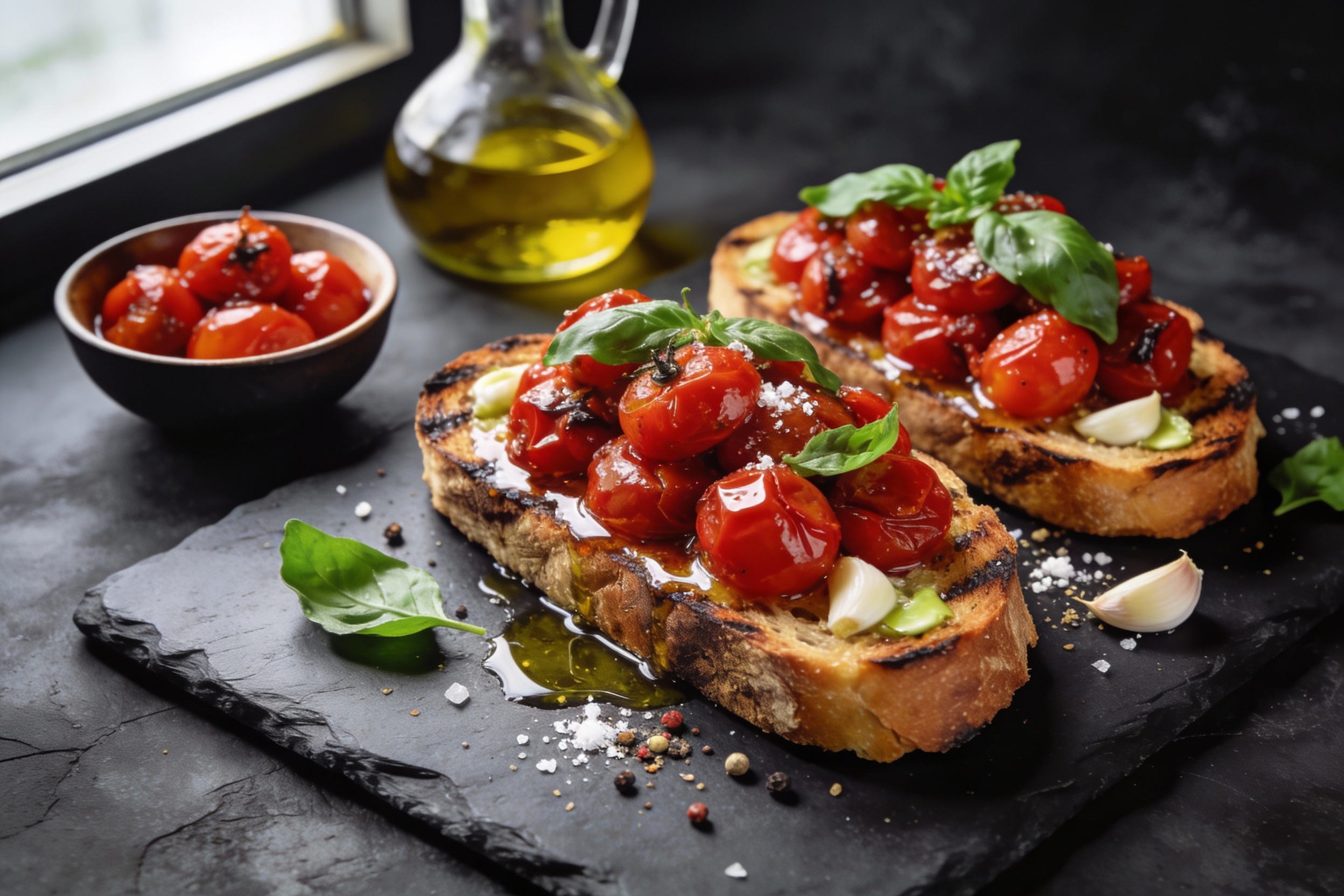Roasted Tomato Bruschetta That Tastes Like Summer