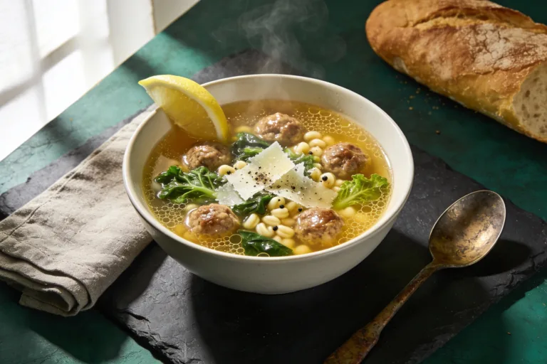 Italian Wedding Soup That Marries Cozy and Chic