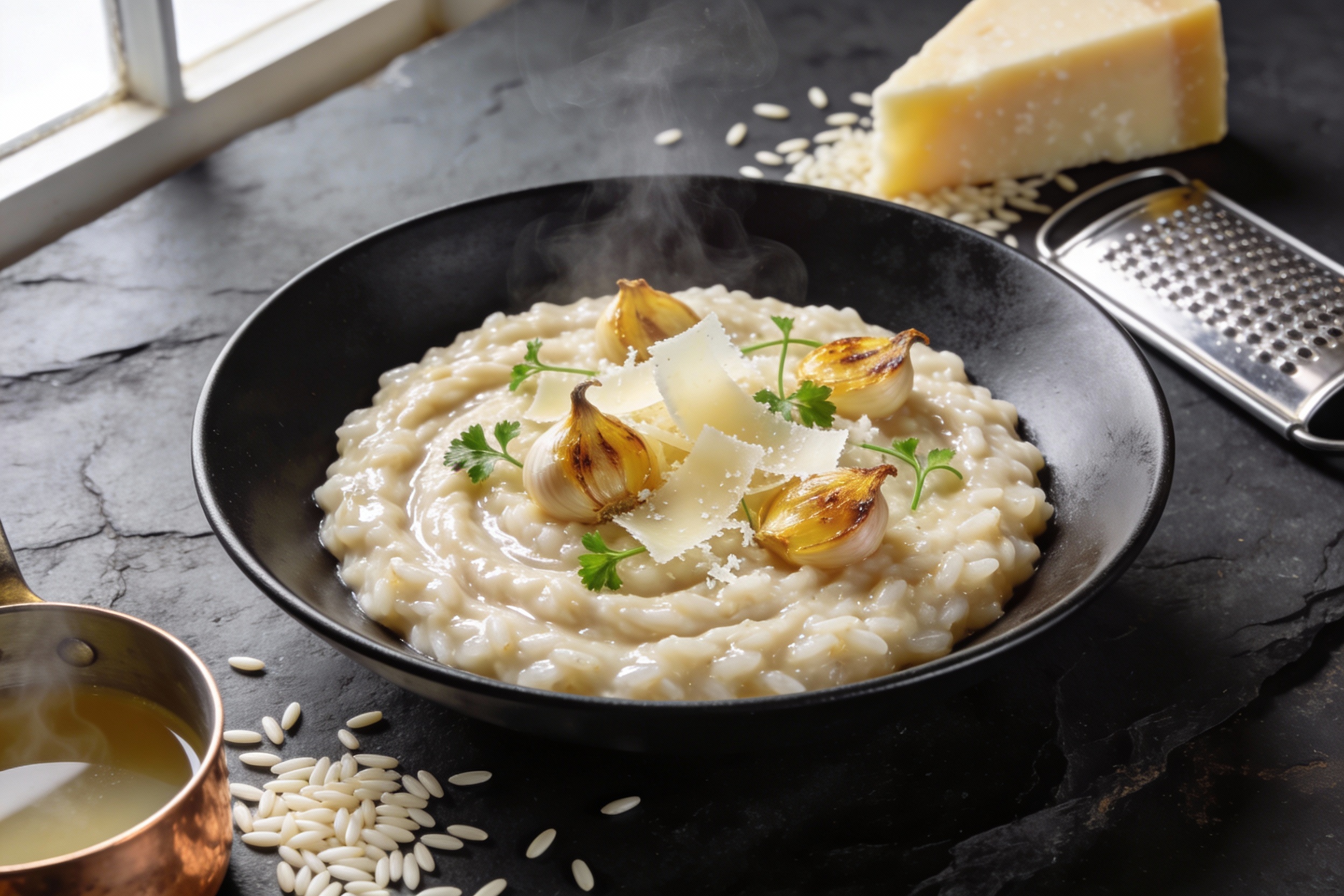 Roasted Garlic Parmesan Risotto You’Ll Crave Tonight