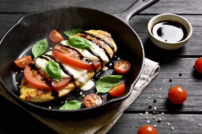 Balsamic Glazed Chicken Caprese Weeknight Showstopper