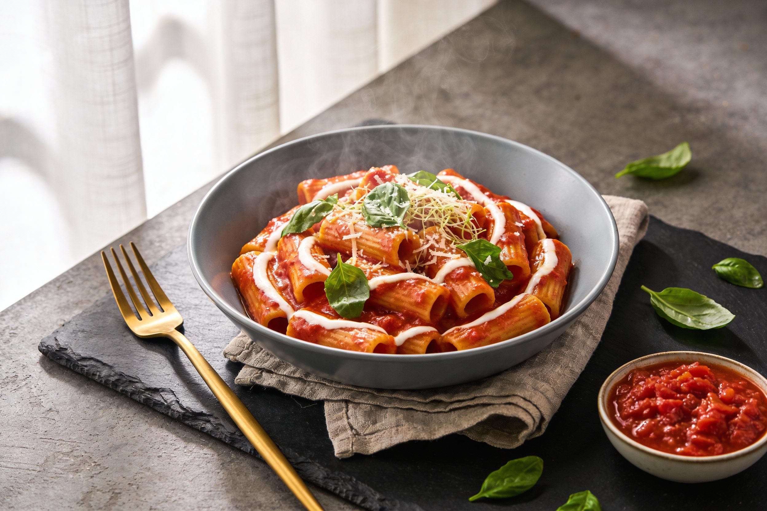 Creamy Tomato Basil Pasta That Slaps Every Time