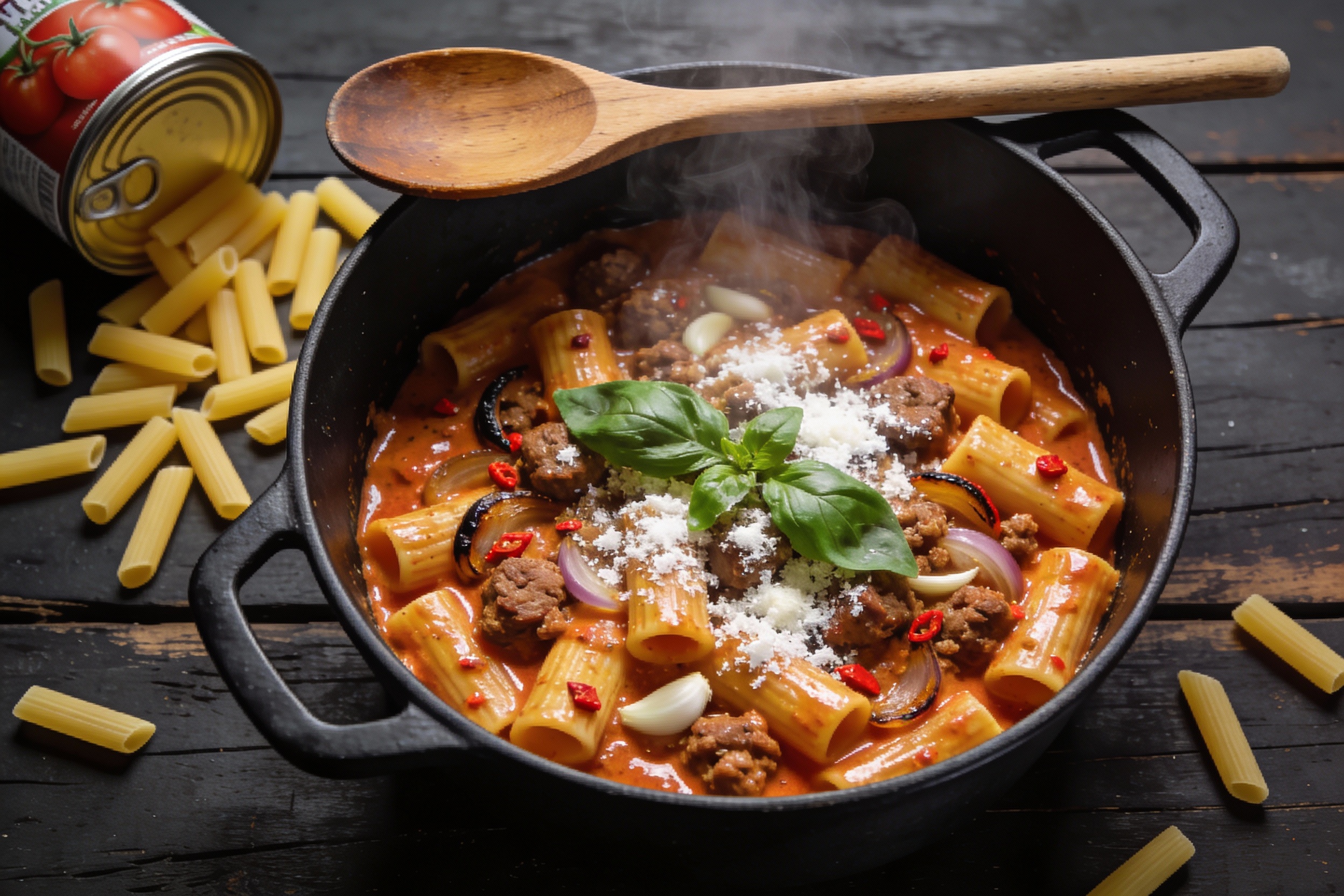 One-Pot Italian Sausage Pasta That Feels Like Cheating