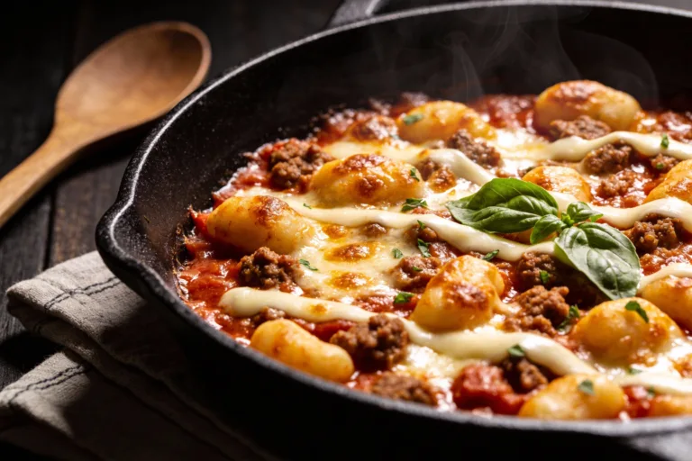 Weeknight Italian Sausage Gnocchi Bake That Melts Into Comfort