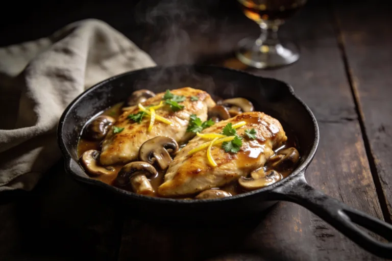 Chicken Marsala with Mushrooms That Taste Restaurant-Ready