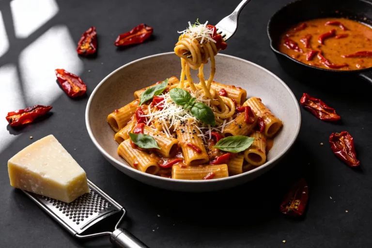 Creamy Roasted Red Pepper Pasta That Slaps Tonight