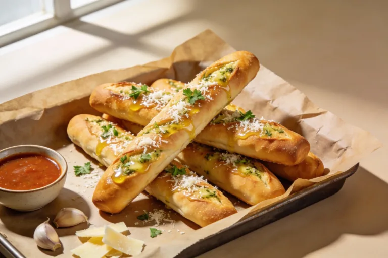 Garlic Parmesan Breadsticks You’Ll Crave Every Night