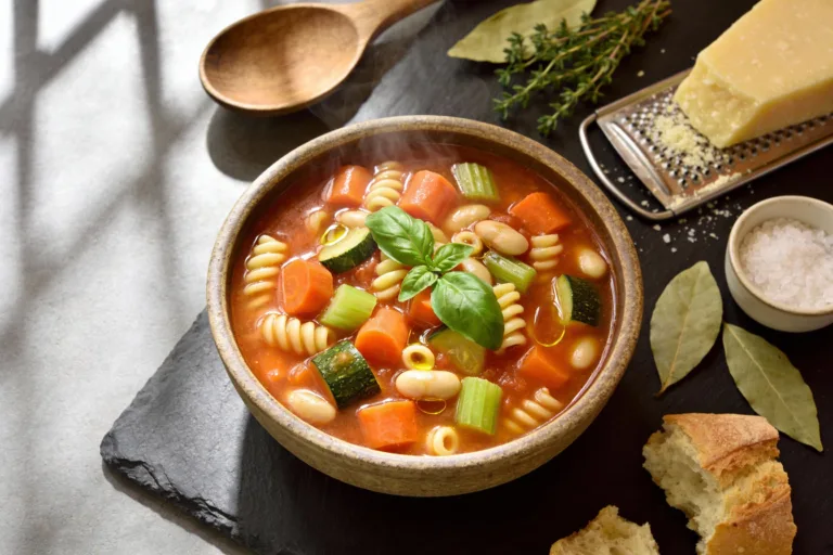 Classic Minestrone Soup That Hugs Your Soul