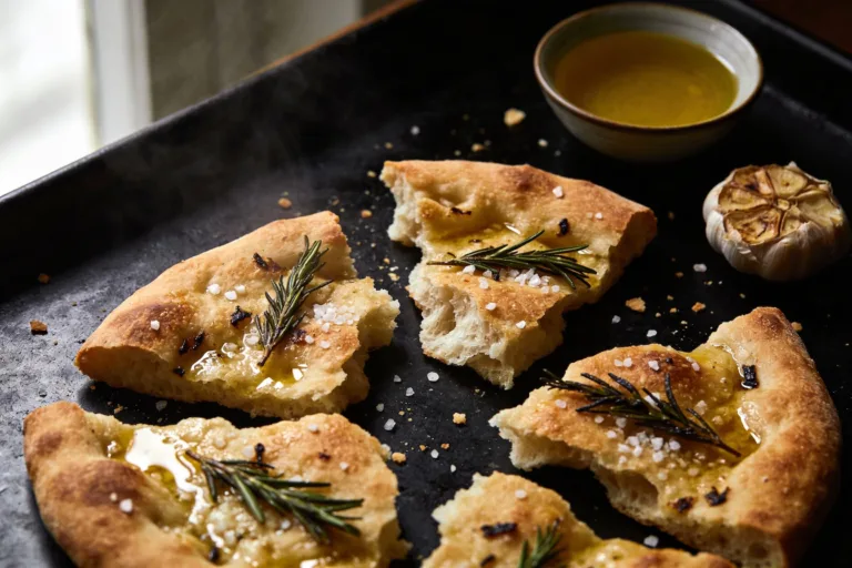 Garlic Rosemary Flatbread That Slaps Every Time