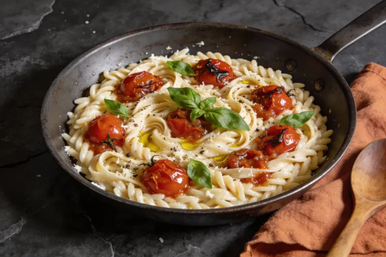 Roasted Tomato Parmesan Orzo That Practically Cooks Itself