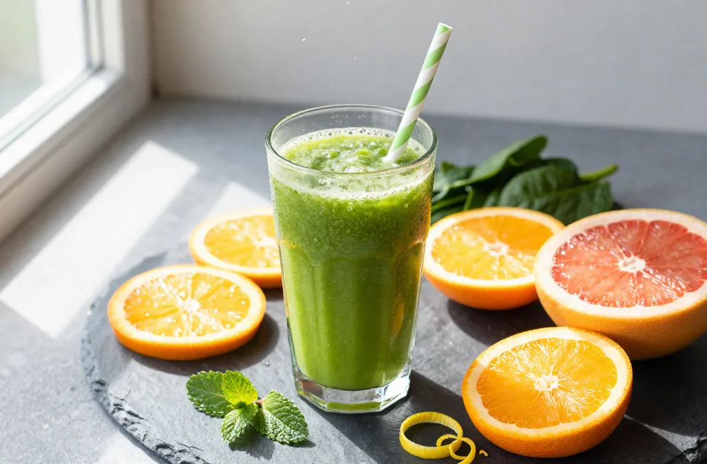 Citrus Kick Detox Smoothie That Actually Does Something