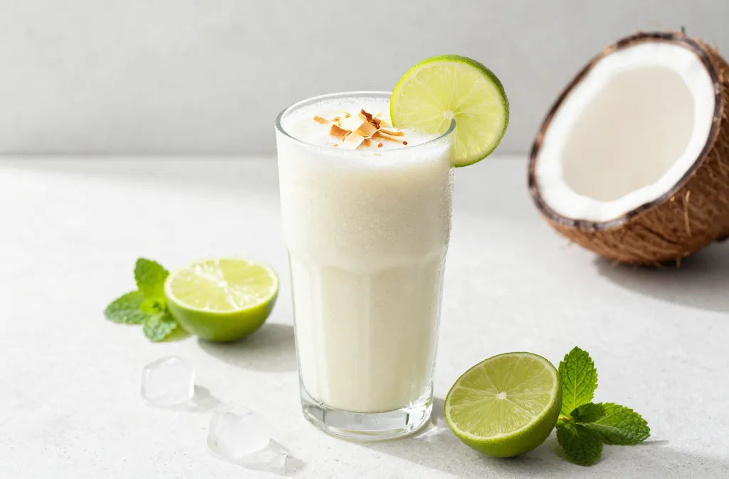 Coconut Lime Detox Smoothie That Tastes Like Vacation