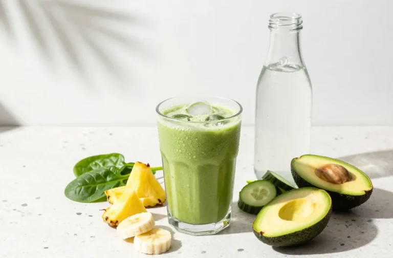 Tropical Green Reset Smoothie That Feels Like Vacation