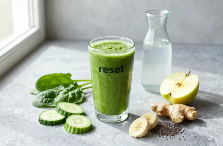 Super Green Reset Smoothie That Actually Works