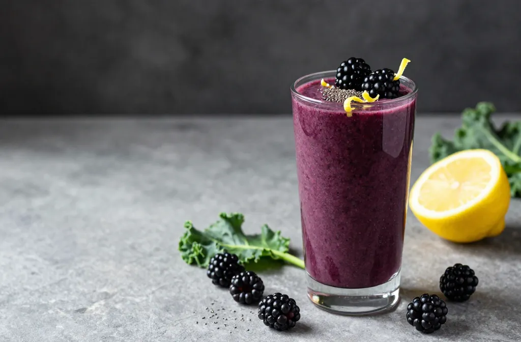 Blackberry Detox Boost Smoothie That Actually Works