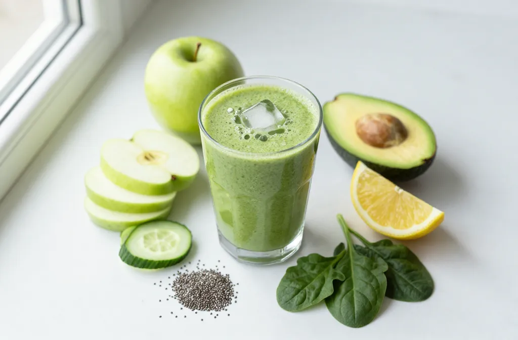 Green Apple Cleanse Smoothie That Actually Tastes Good