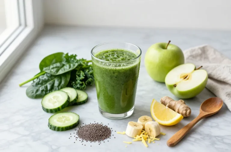 Clean & Lean Detox Smoothie That Powers Your Morning