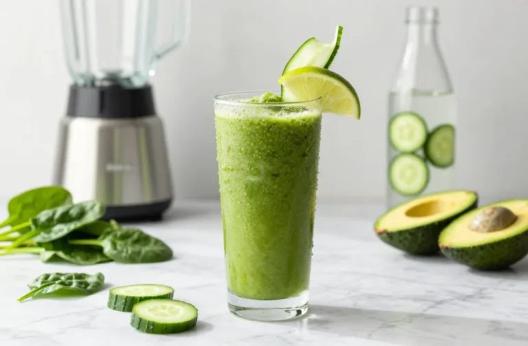 Hydrating Green Detox Smoothie That Actually Tastes Good
