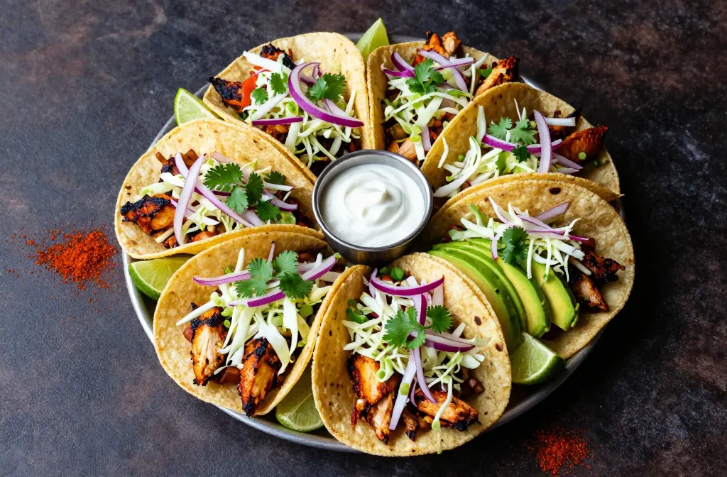 Crave-Worthy 12 Big Taco Plates Under 450 Calories