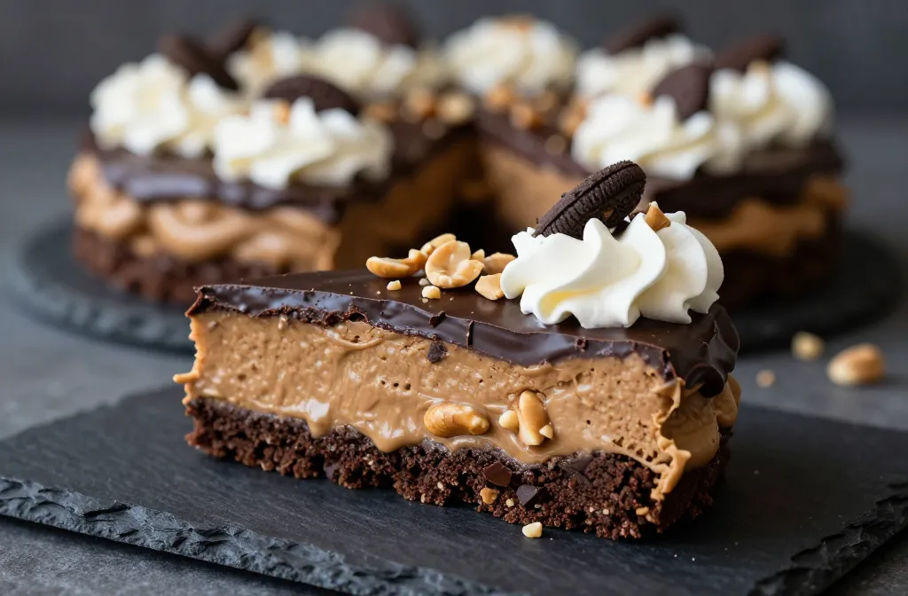 Irresistible Peanut Butter Layered Dessert (Chocolate + Cream Layers)