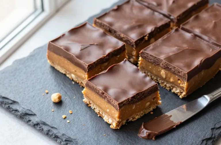 No-Bake Chocolate Peanut Butter Bars in 15 Minutes
