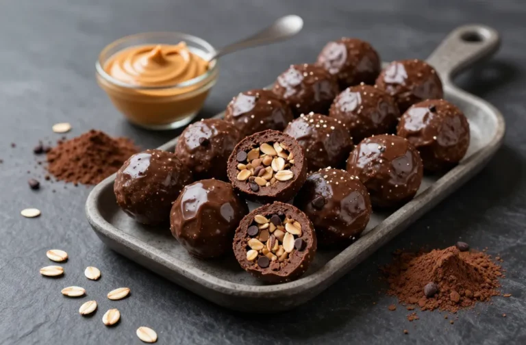 Chocolate Peanut Butter Protein Balls That Crush Cravings