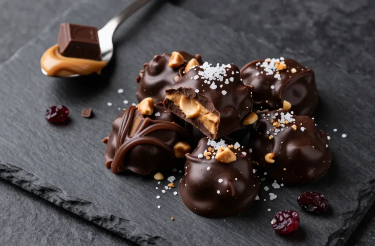 Dark Chocolate Peanut Butter Clusters That Slap