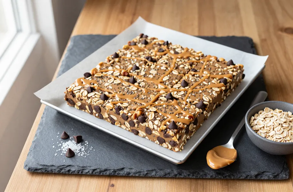 Peanut Butter Chocolate Chip Energy Bars You’Ll Crave