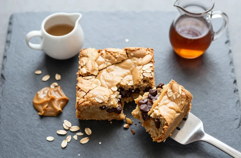 Healthy Peanut Butter Blondies That Taste Like Dessert