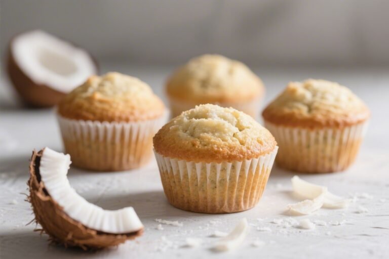 Keto Vanilla Coconut Muffins – Light, Simple, and Satisfying