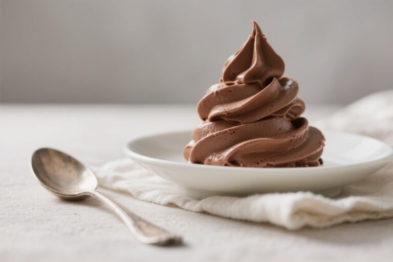 High Protein Chocolate Mousse (3 Ingredients) – Rich, Creamy, and Ready Fast