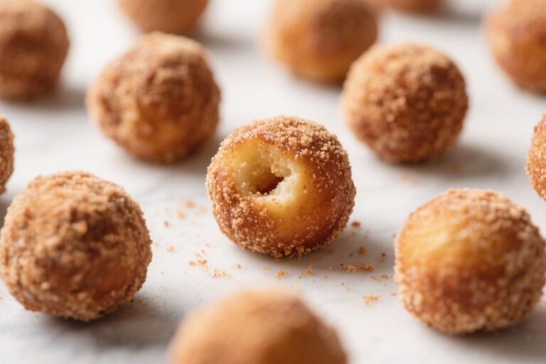 High Protein Cinnamon Sugar Donut Holes – Soft, Sweet, and Satisfying