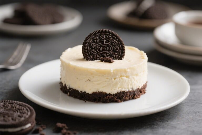 Low-Calorie Oreo Cheesecake – Creamy, Light, and Surprisingly Simple