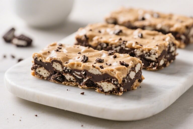 No Bake Cookies & Cream Protein Bars – Easy, Chewy, and Packed With Protein