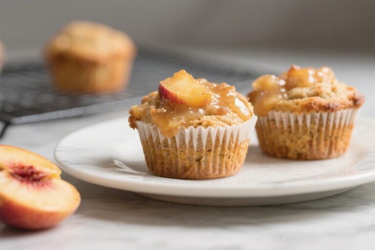 Keto Peach Cobbler Muffins – Low-Carb Comfort With Real Peach Flavor