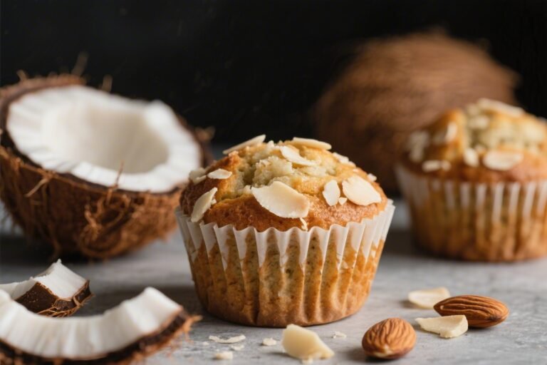 Keto Coconut Almond Muffins – Light, Nutty, and Perfect for Low-Carb Mornings