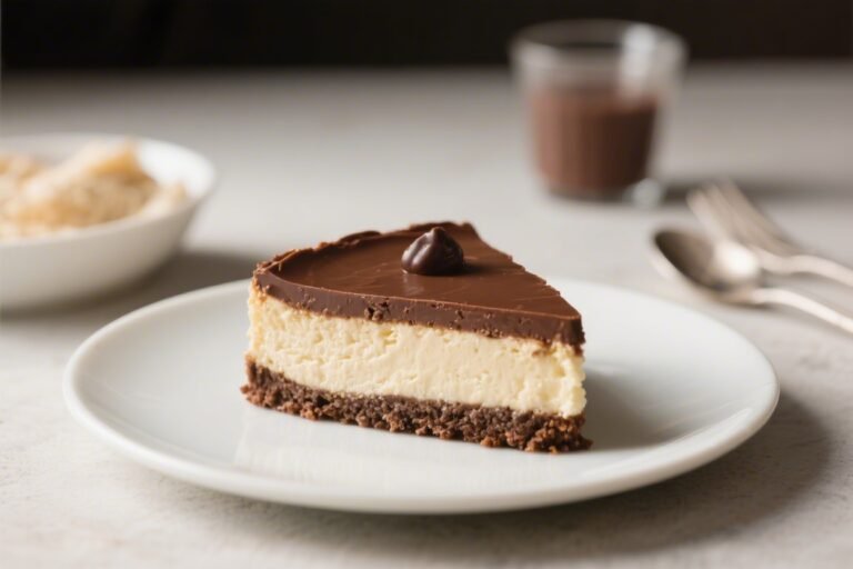 Low-Calorie Chocolate Cheesecake – Creamy, Light, and Satisfying