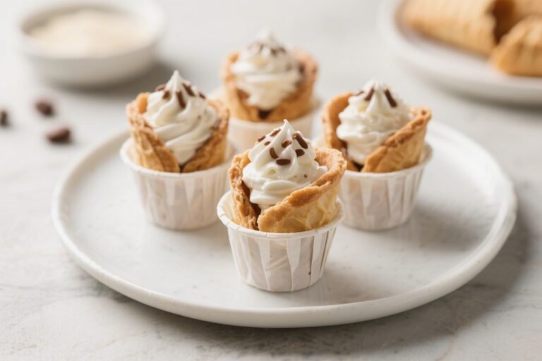 Protein Cannoli Cream Cups – A Light, High-Protein Take on a Classic Treat